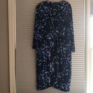 The Limited blue and white dress -Size 2x